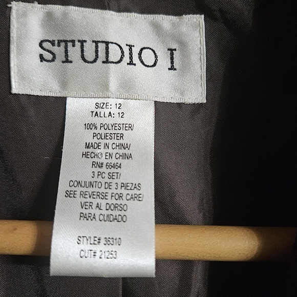 STUDIO 1 BROWN JACKET - Picture 3 of 5